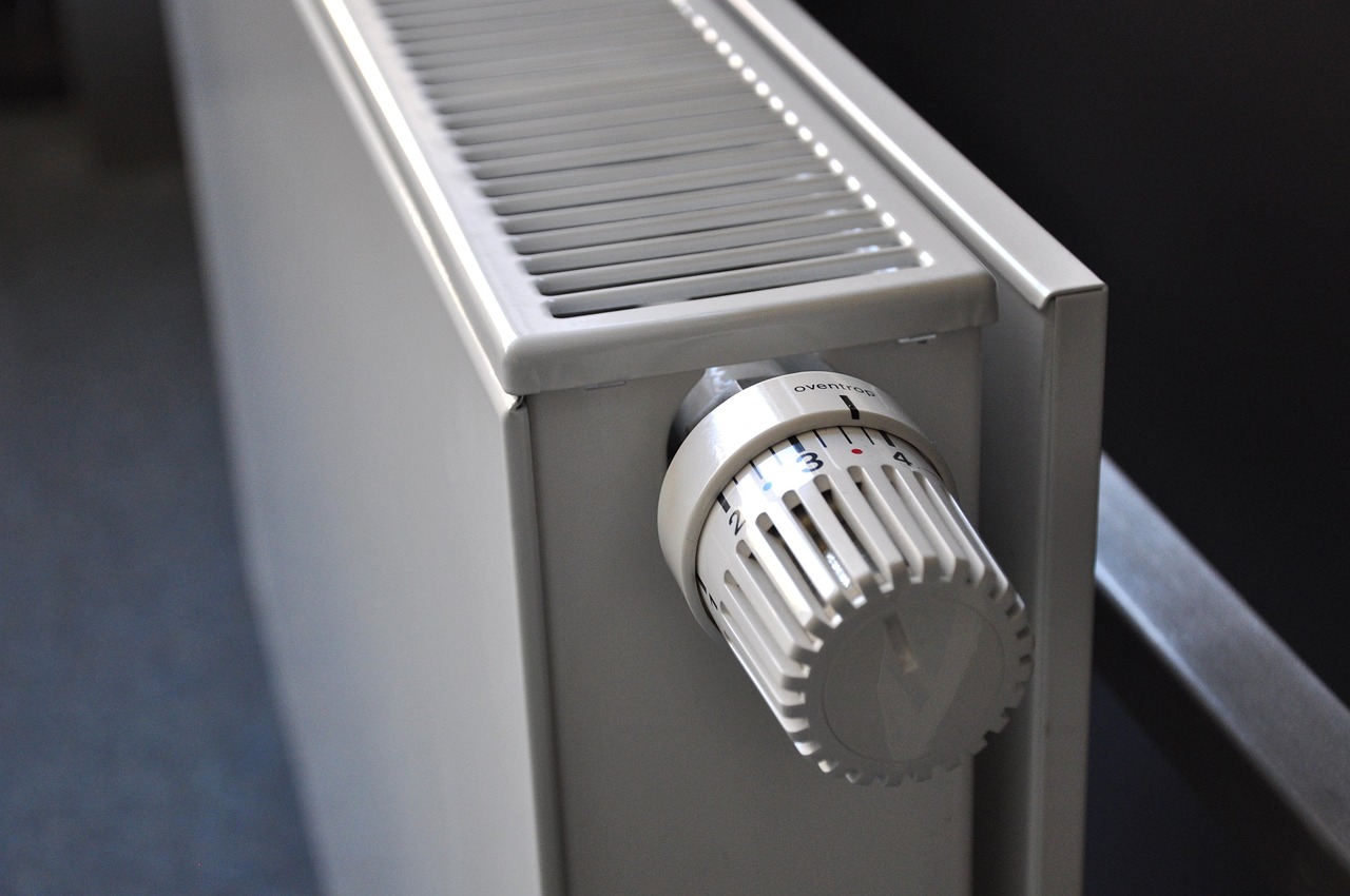 Energiezuinige vloerverwarming thermostaat.